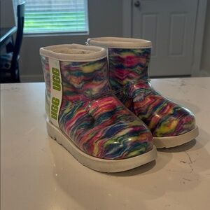 UGG Kids' Colorful Swirl Boots